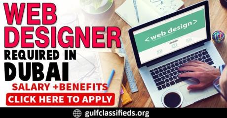 WEB DESIGNER REQUIRED IN DUBAI