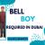 BELL BOY Required in Dubai