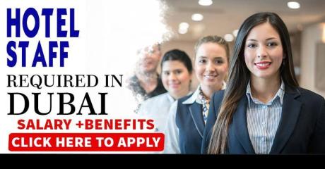 HOTEL STAFF REQUIRED INDUBAI