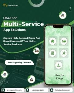 SpotnRides Uber for Multi-Service App Solution – All Services in One Super App