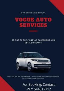 Range Rover and Land Rover maintenance service in Dubai