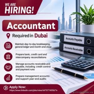 Acountant Required in Dubai