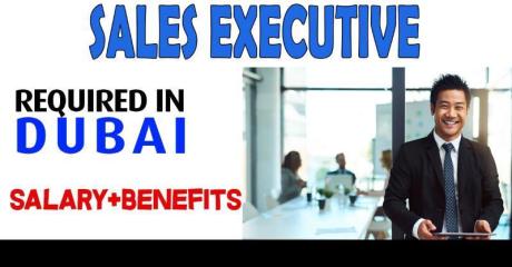 Sales Executive Required in Dubai