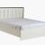 Homebox royal king size bed with medical mattress.