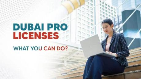 How to get professional license activities in Dubai