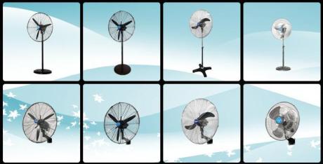 Pedestal industrial fan for sale and rental with high-velocity, heavy-duty pedestal fans