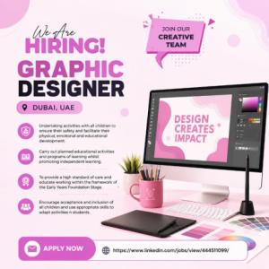 Graphic Designer Requried in Dubai