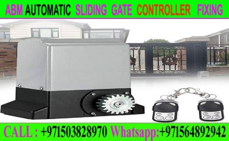 Sliding electric Gate Machine Changing Company Dubai Ajman Sharjah