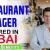 Restaurant Manager Required in Dubai
