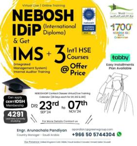Boost Your Health & Safety Career Learn NEbosh I dip
