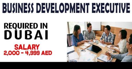 Business Development Executive Required in Dubai