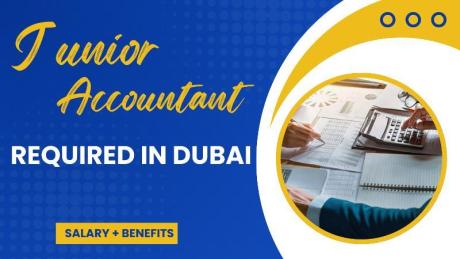 Junior Accountant Required in Dubai