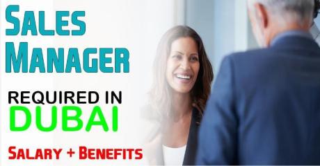 Sales Manager Required in Dubai