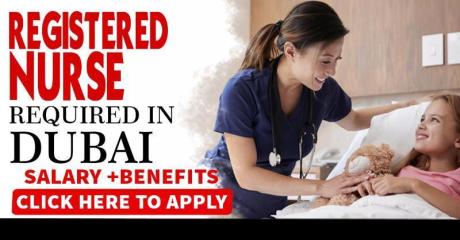 REGISTERED NURSE REQUIRED IN DUBAI