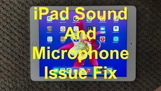 iPad Audio Issue Repair in Dubai
