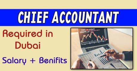 Chief Accountant Required in Dubai