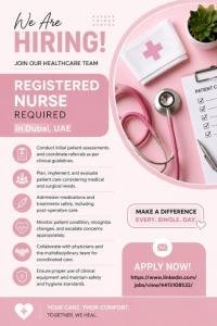 Registered Nurse Required in Dubai
