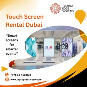 Top Tips for Setting up Touch Screens at Events in Dubai