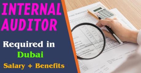 Internal Auditor Required in Dubai