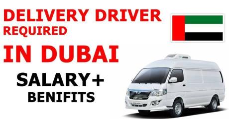 DELIVERY DRIVER REQUIRED IN DUBAI