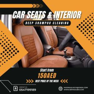car seats cleaning - dubai 0547199189