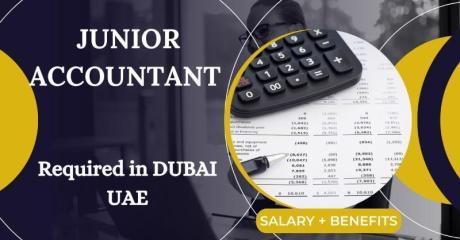 Junior Accountant Required in Dubai