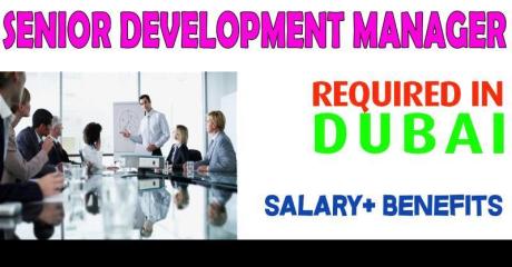 Senior Development Manager Required in Dubai