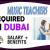 Music Teachers Required in Dubai