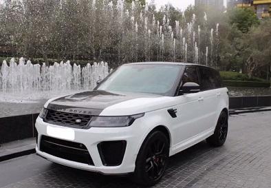 Rent the Range Rover Sport SVR, 2020 model @ AED 1700/ Day