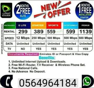 Etisalat home internet service provider
