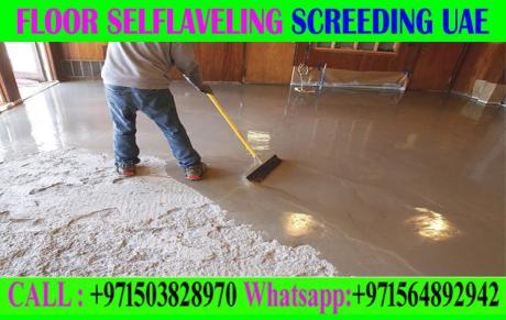 Self Leveling Screeding Company Ajman Dubai Sharjah