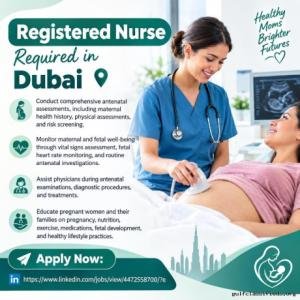 Registered Nurse Required in Dubai