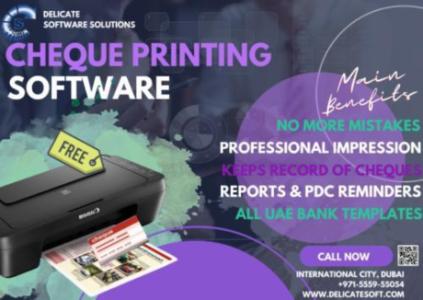 Free Printer with Cheque Writer System 2023