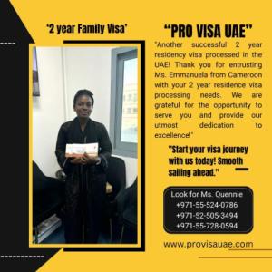 2 Year Family Visa in UAE