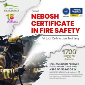 NEBOSH Fire Safety is a Game Changer for HSE Experts in KSA