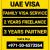 Dubai family visa 2 Years freelance