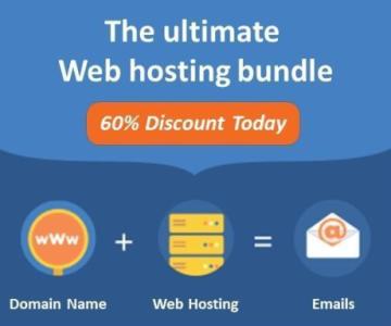 Best Discount on Web Hosting Package