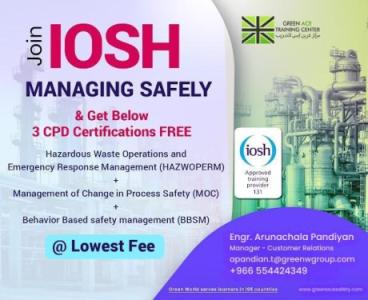 Guide to IOSH Training in KSA for a Brighter Future