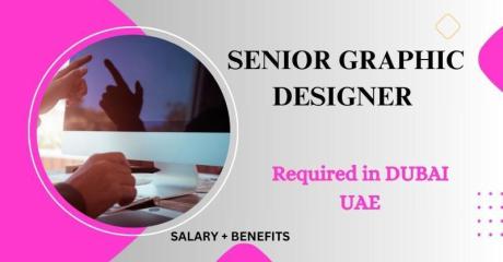 Senior Graphic Designer Required in Dubai