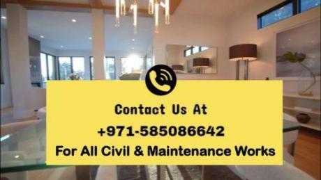 We do all types of Civil and Maintenance works