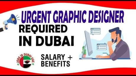 Urgent Graphic Designer Required in Dubai