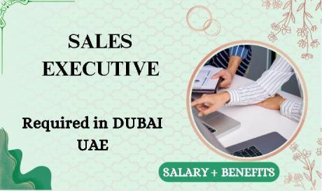 Sales Executive Required in Dubai