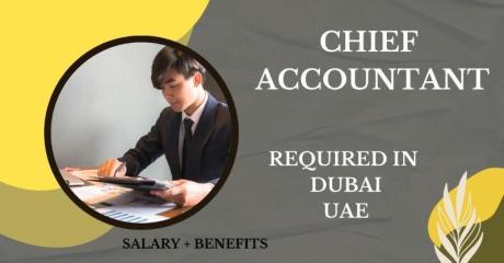 Chief Accountant Required in Dubai