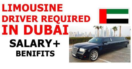 LIMOUSINE DRIVER REQUIRED IN DUBAI