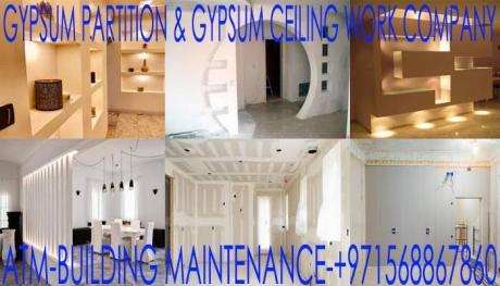 Gypsum Partition Installing Company in Sharjah Umm Al Quwain Dubai