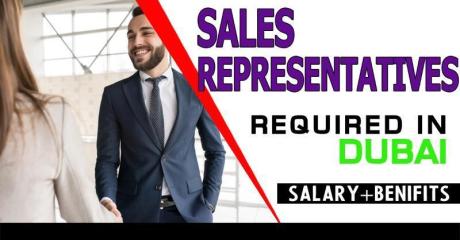 Sales Representatives Required in Dubai