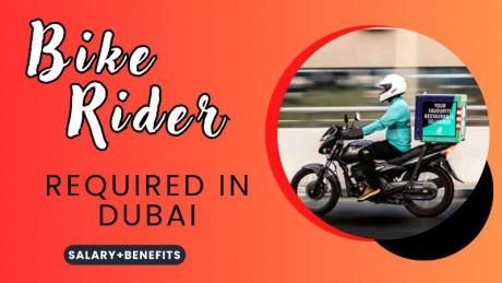 Bike rider Required in Dubai