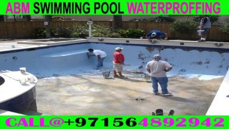 Swimming Pool waterproofing service in Ajman Sharjah Dubai