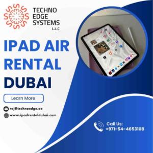 How to Set Up Your Rented iPad Air Quickly?