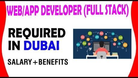 Web/App Developer (full stack) Required in Dubai